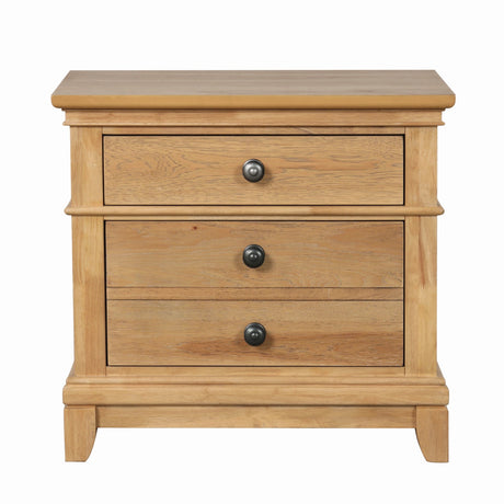 Mchenry Natural Oak Nightstand - Ornate Home