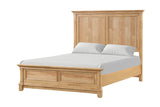 Mchenry Natural Oak Queen 5 Piece Bedroom Set w/2 Nightstands - Ornate Home