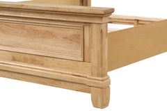Mchenry Natural Oak Queen Bed - Ornate Home