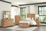 Mchenry Natural Oak Twin Bed - Ornate Home