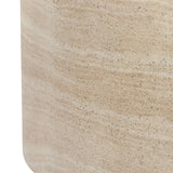 Mckenna Natural Outdoor Round Coffee Table - Ornate Home