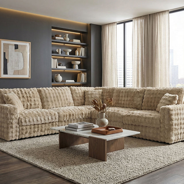Mckenna Sand Modular Sectional - Ornate Home
