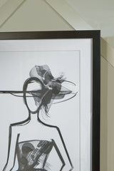 Mckerrick Black/White Wall Art Set (Set of 3) - Ornate Home