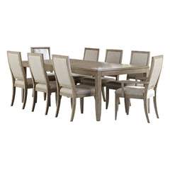 Mckewen Gray 9pc Dining Set - Ornate Home