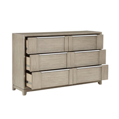 Mckewen Pewter Dresser - Ornate Home