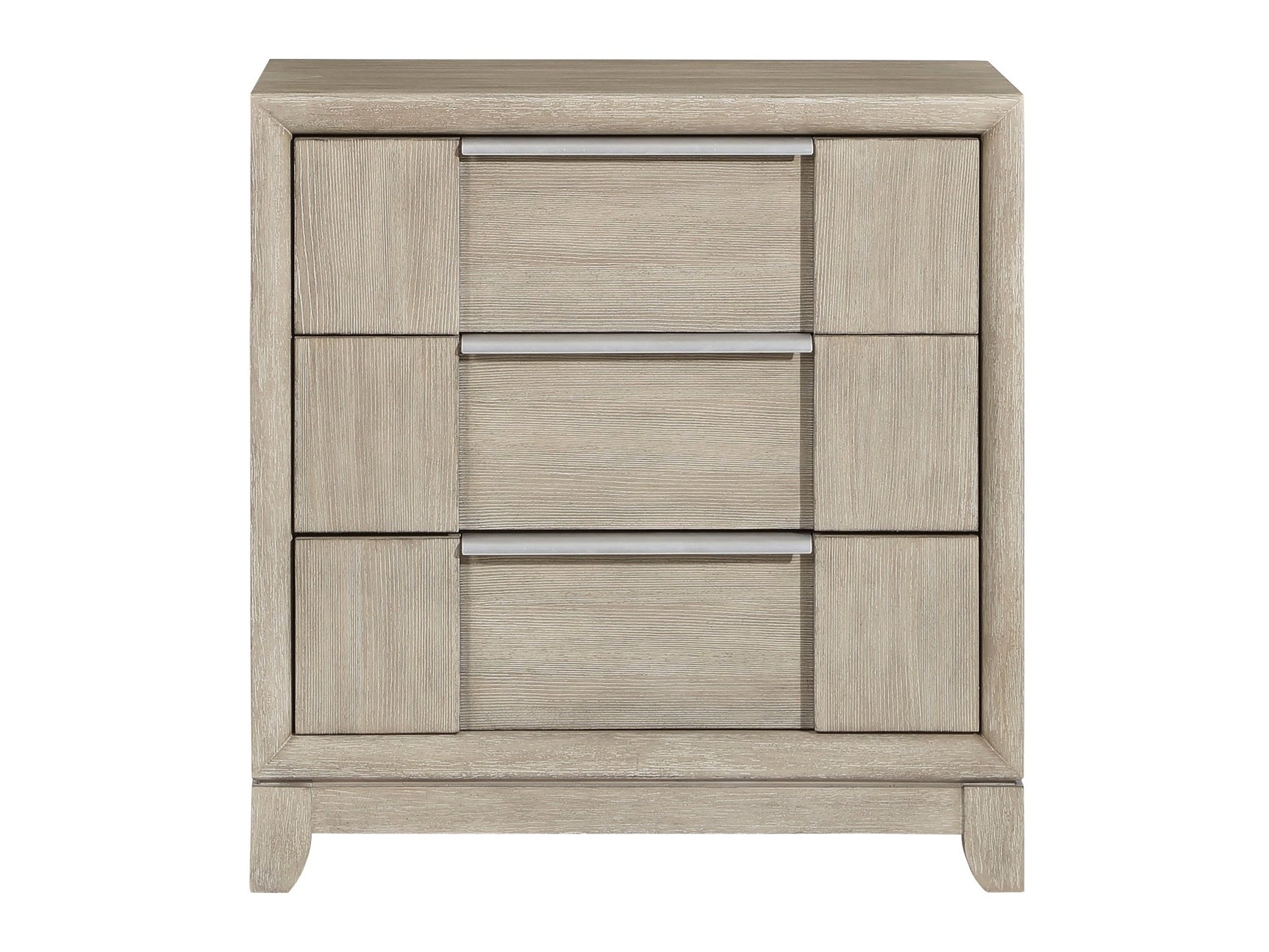 Mckewen Pewter Nightstand - Ornate Home