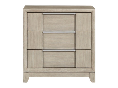 Mckewen Pewter Nightstand - Ornate Home