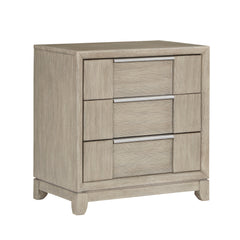 Mckewen Pewter Nightstand - Ornate Home
