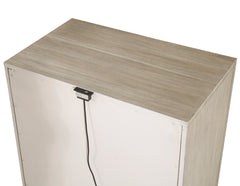 Mckewen Pewter Nightstand - Ornate Home