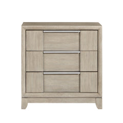 Mckewen Pewter Nightstand - Ornate Home