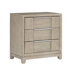 Mckewen Pewter Nightstand - Ornate Home
