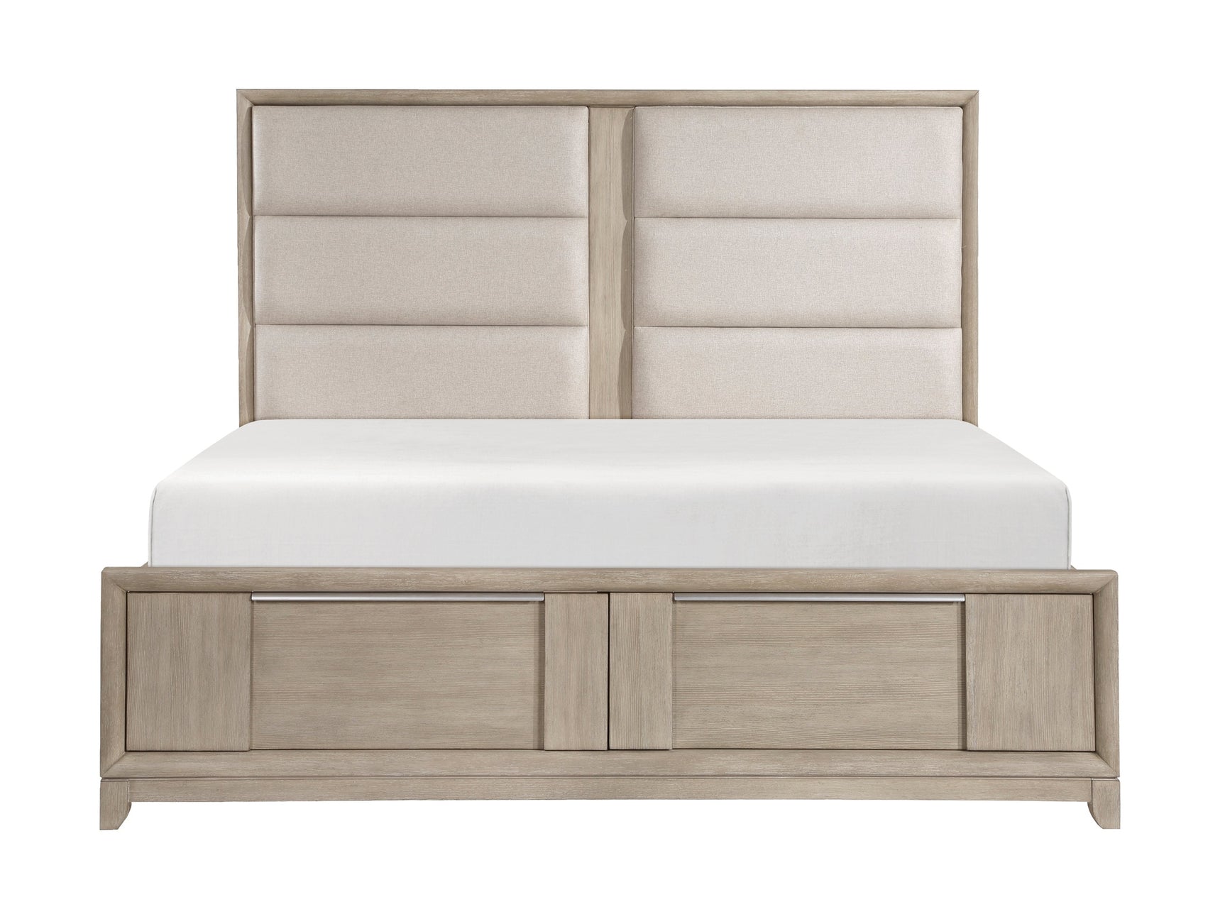 Mckewen Pewter Queen Platform Bed - Ornate Home