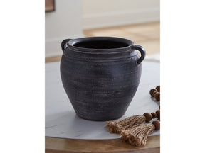 Meadie Black Vase (Online Special Price) - Ornate Home