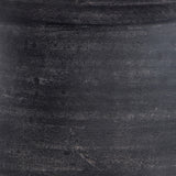 Meadie Distressed Black Vase - Ornate Home