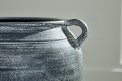 Meadie Distressed Blue Vase 8" - Ornate Home