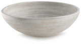 Meadie Distressed White Bowl (Online Special Price) - Ornate Home