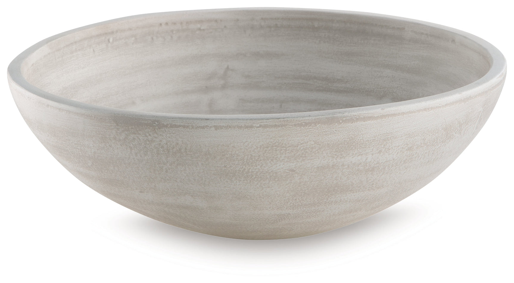 Meadie Distressed White Bowl (Online Special Price) - Ornate Home