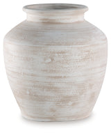 Meadie White Vase - Ornate Home