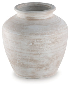 Meadie White Vase - Ornate Home