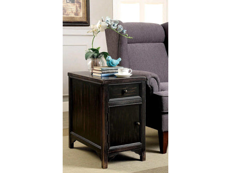 Meadow Antique Black Side Table - Ornate Home