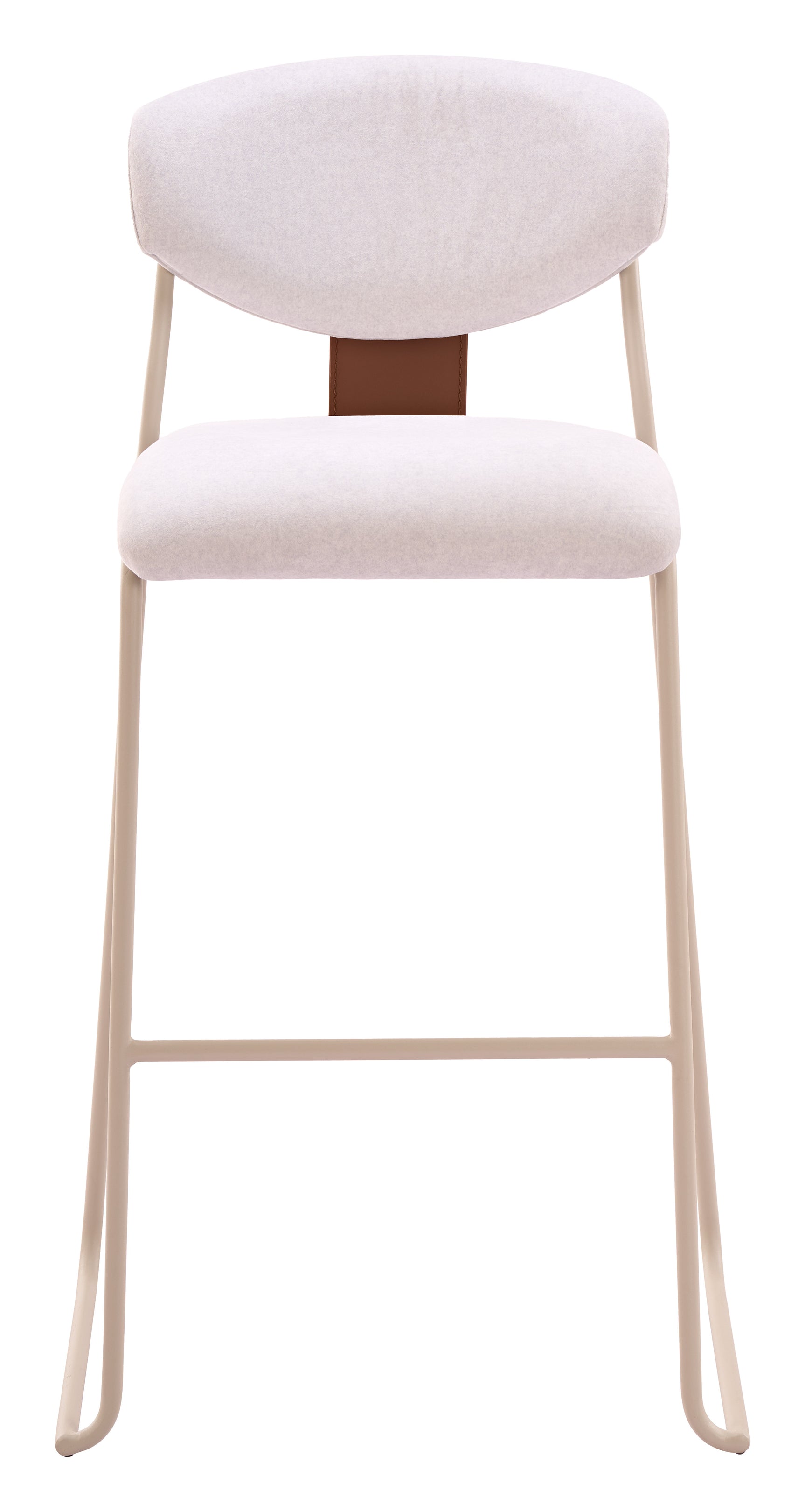 Meadow Cloud White Barstool (Set of 4)