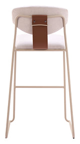 Meadow Cloud White Barstool (Set of 4)