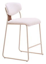 Meadow Cloud White Counter Stool (Set of 4)