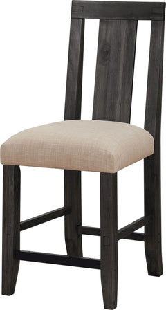 Meadow Graphite Counter Stool (Set of 2) - Ornate Home