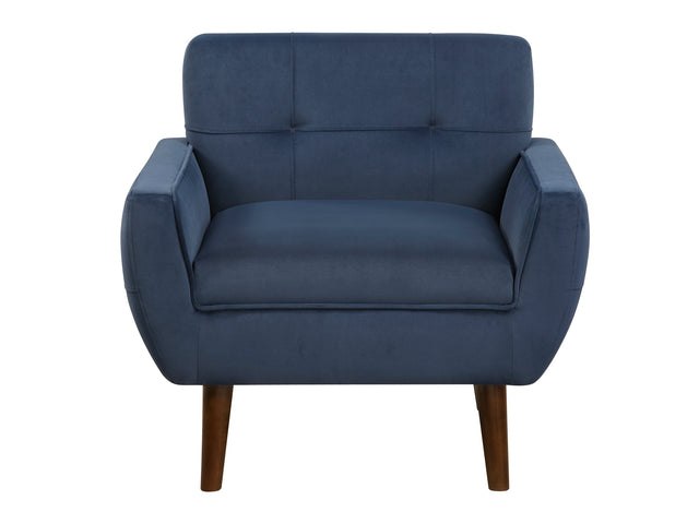 Meadow Navy Accent Chair - Ornate Home