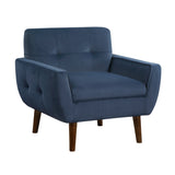 Meadow Navy Accent Chair - Ornate Home