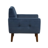Meadow Navy Accent Chair - Ornate Home