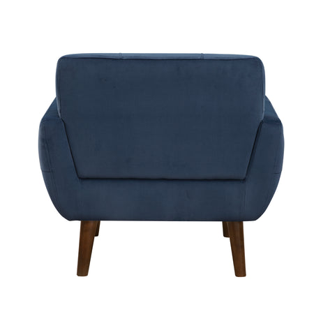 Meadow Navy Accent Chair - Ornate Home