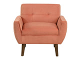 Meadow Orange Accent Chair - Ornate Home