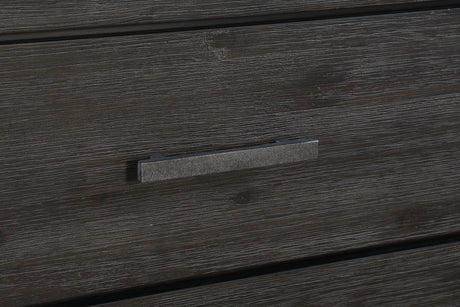 Meadow Six Drawer Solid Wood Dresser in Graphite - Ornate Home