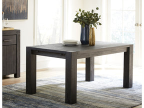 Meadow Solid Wood Rectangle Table in Graphite - Ornate Home