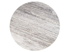 Meadow White Travertine Dining Table - Ornate Home