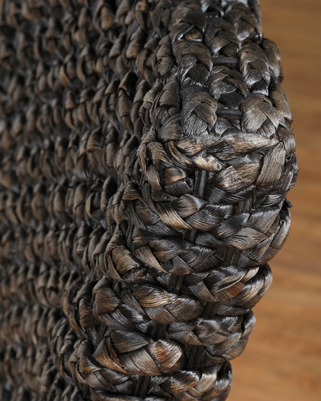 Meadow Wicker Dining Chair in Brick Brown (Set of 2) - Ornate Home