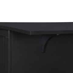 Meadowbrook Black Kitchen Island - Ornate Home