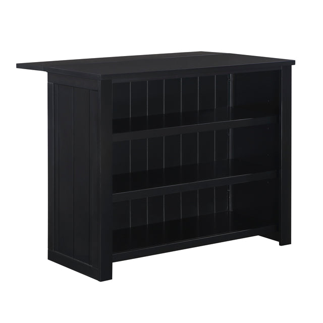 Meadowbrook Black Kitchen Island - Ornate Home