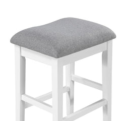 Meadowbrook Silver Counter Height Stool - Ornate Home