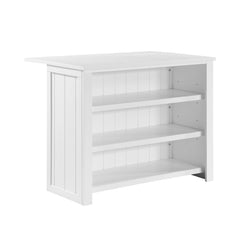 Meadowbrook Silver Kitchen Island - Ornate Home