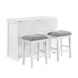 Meadowbrook Silver Kitchen Island - Ornate Home