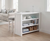 Meadowbrook Silver Kitchen Island - Ornate Home