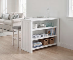 Meadowbrook Silver Kitchen Island - Ornate Home
