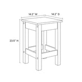 Meadowbrook White Maple 3-Piece Kitchen Island and Stool Set - Ornate Home