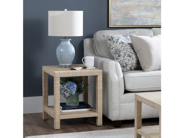 Meadows Blue/Cream Table Lamp (Set of 2) - Ornate Home