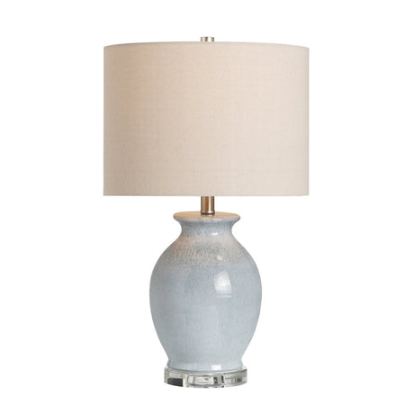 Meadows Blue/Cream Table Lamp (Set of 2) - Ornate Home