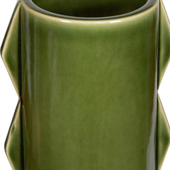 Meander Green Vases (Set of 2) - Ornate Home