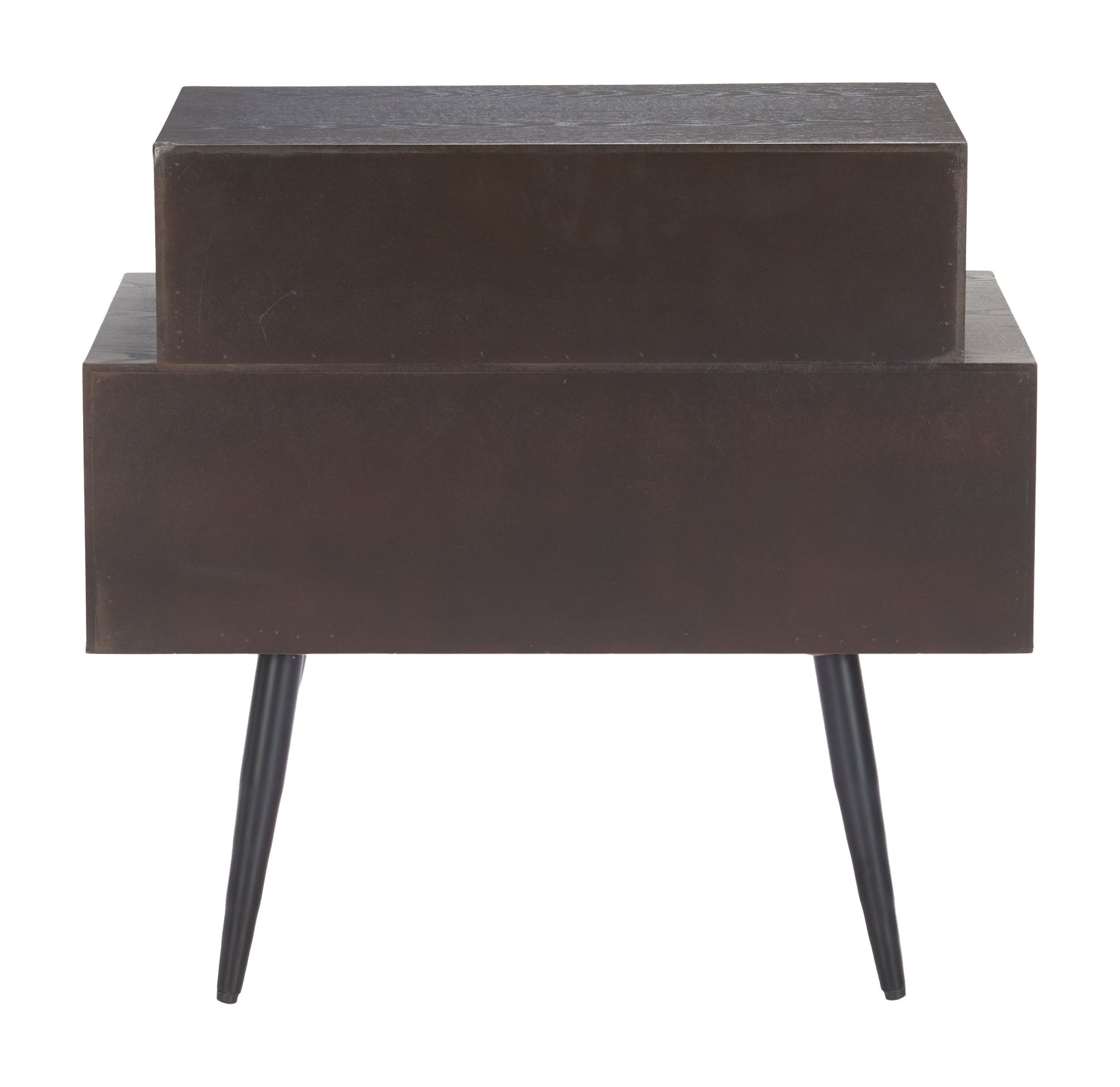 Mechy Brown Side Table - Ornate Home