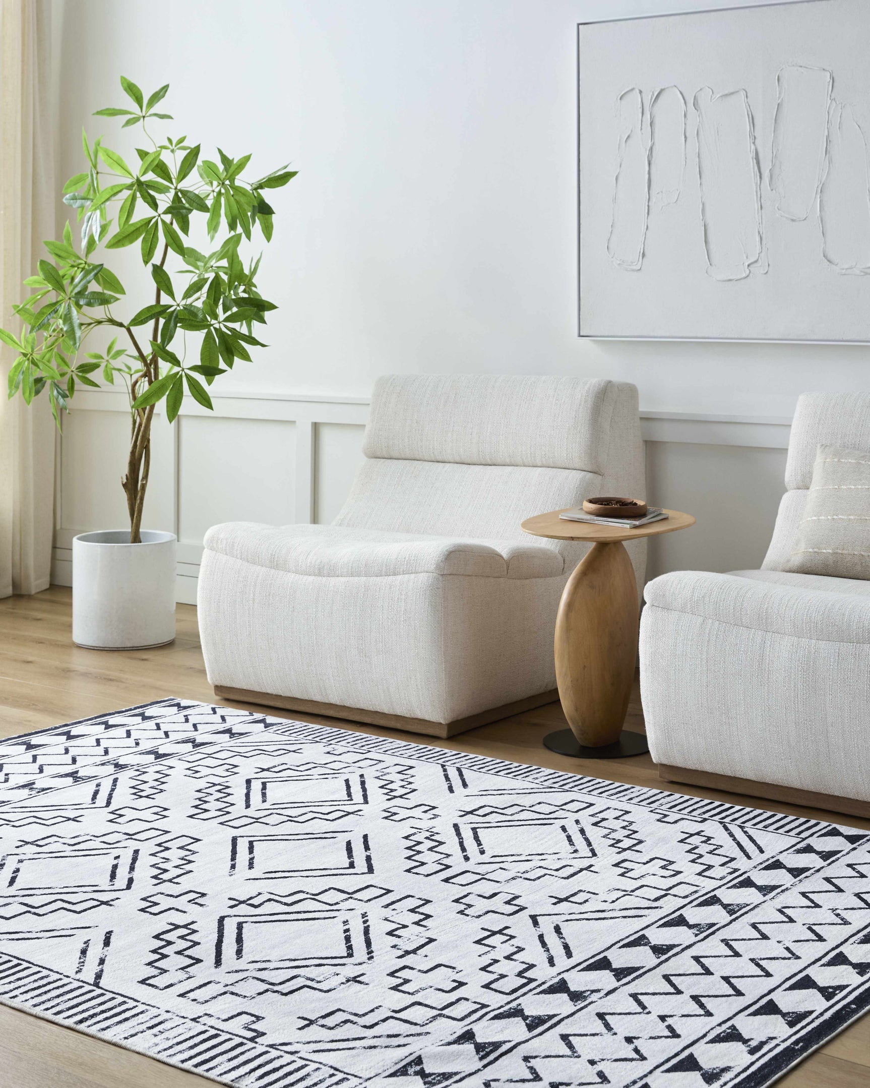 Medan Washable Area Rug - Clearance - Ornate Home